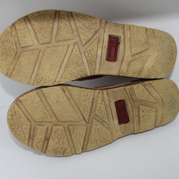 Double H Boots Womens Size 8 Slide Sandals Rose Western Style Leather DH585 - Picture 14 of 16